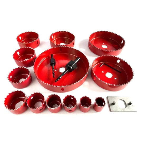 Kit de cloches pour perceuse (x13)
