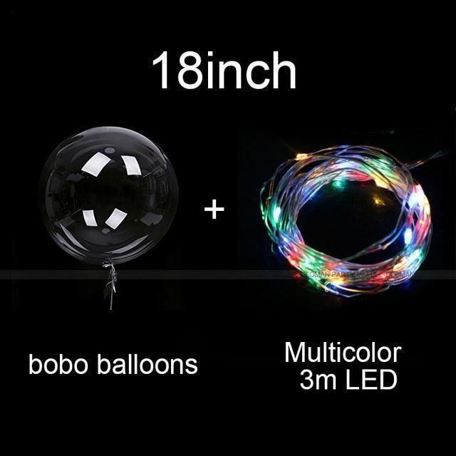 בלוני LED רב פעמיים כדי להאיר את המסיבות שלכם (X10)