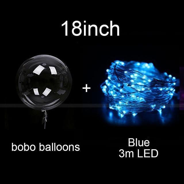 בלוני LED רב פעמיים כדי להאיר את המסיבות שלכם (X10)