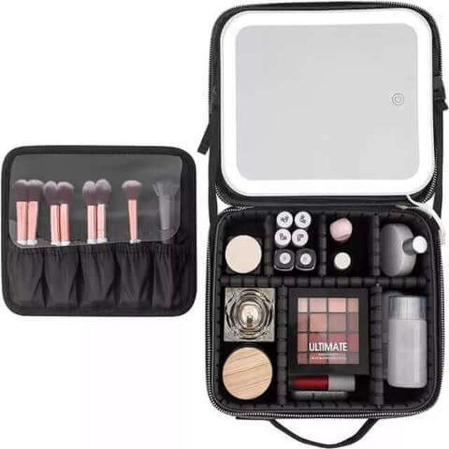 Trousse de Maquillage Miroir LED