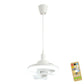 Ventilateur LED pivotant pour éclairage et fraîcheur optimaux